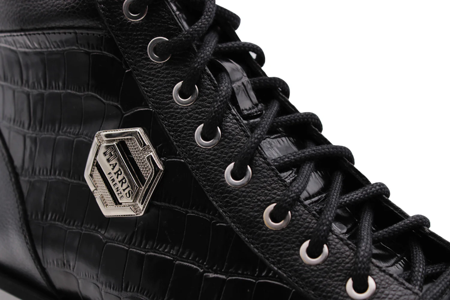 Bottine en cuir effet crocodile – Image 6