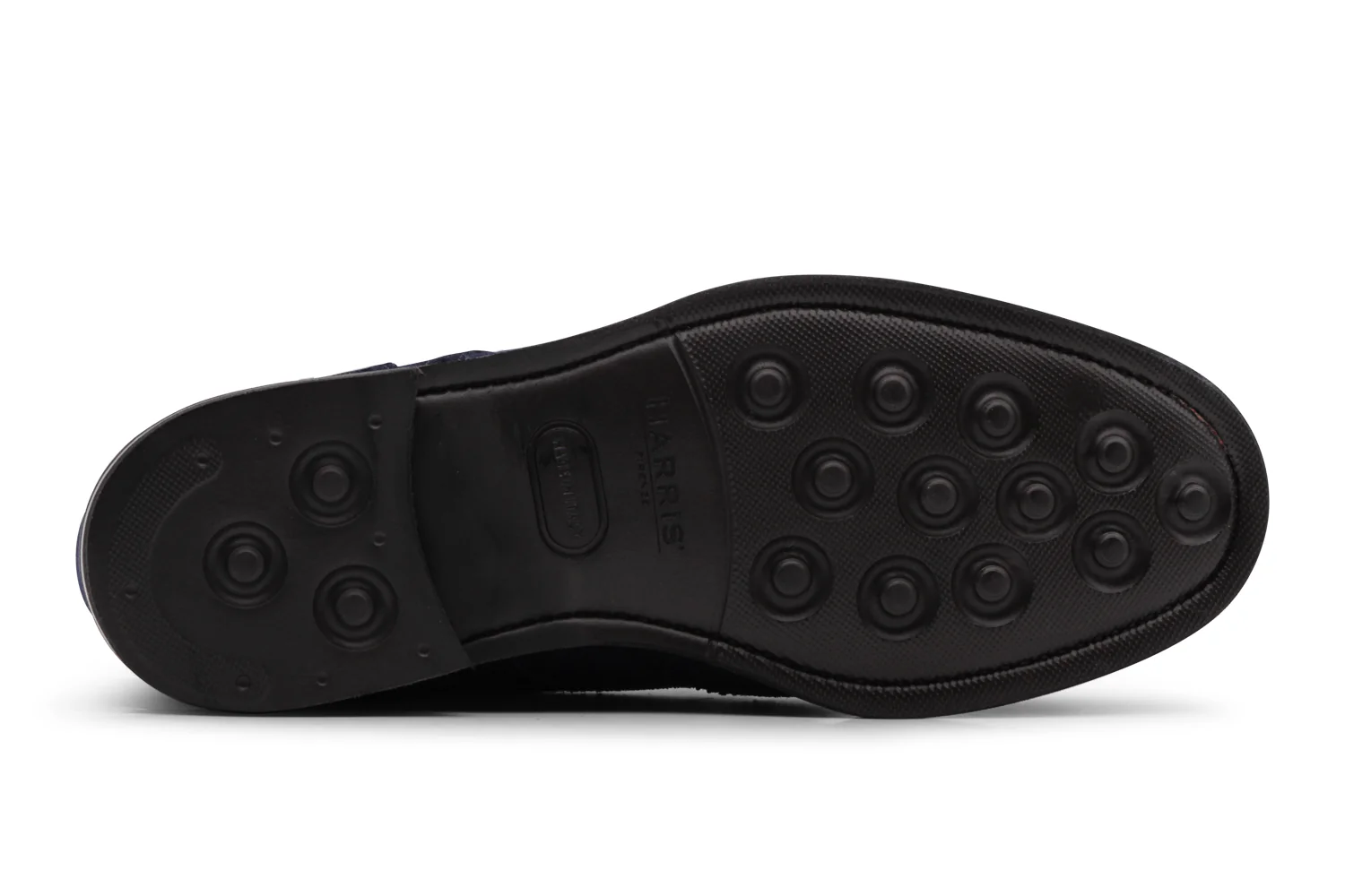 Bottine en daim Bleu avec détails Brogue – Image 6