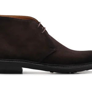 Bottine en daim Testa di Moro