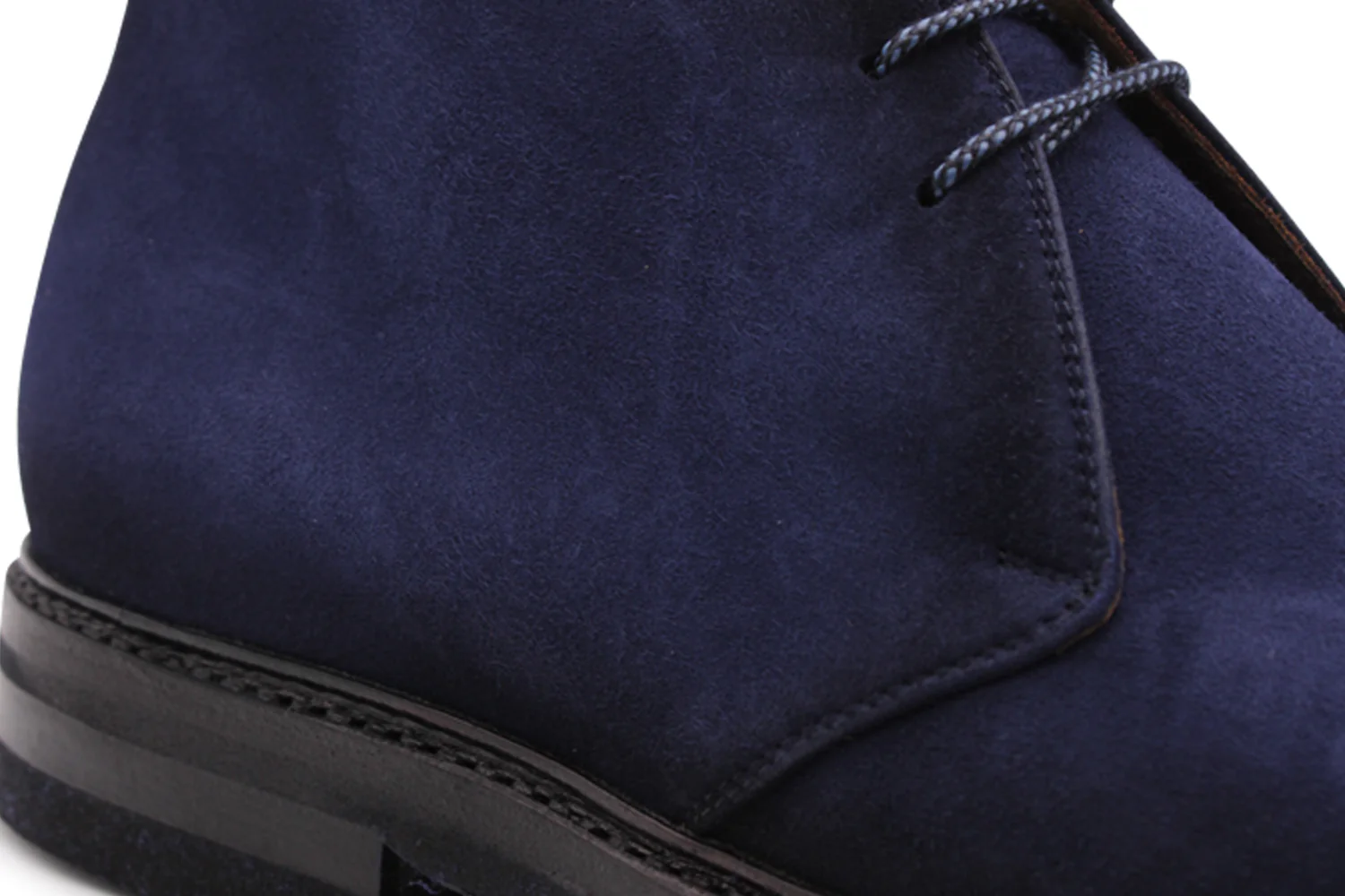 Bottine en daim Bleu – Image 5