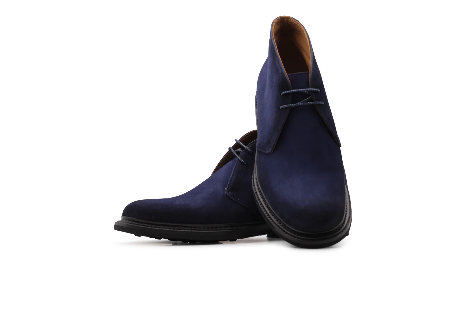 Bottine en daim Bleu – Image 2