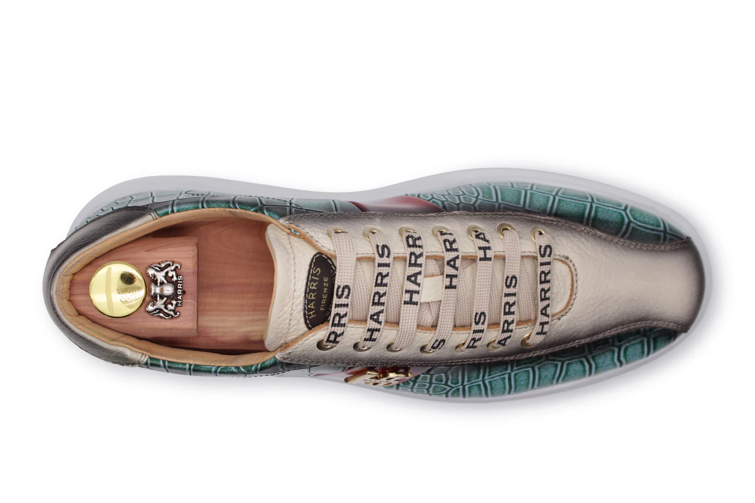 Baskets en cuir imprimées – Image 3