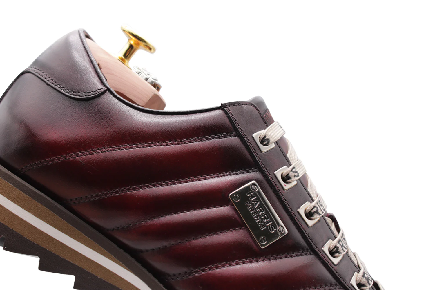 Baskets en cuir peint à la main – Image 5