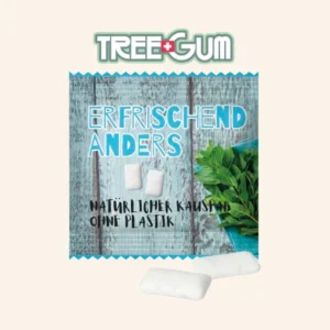 CHEWING-GUM A BASE DE GOMME NATURELLE ALAIN