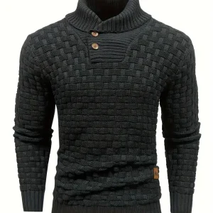 Pull en Maille à Col Châle Homme - Auguste