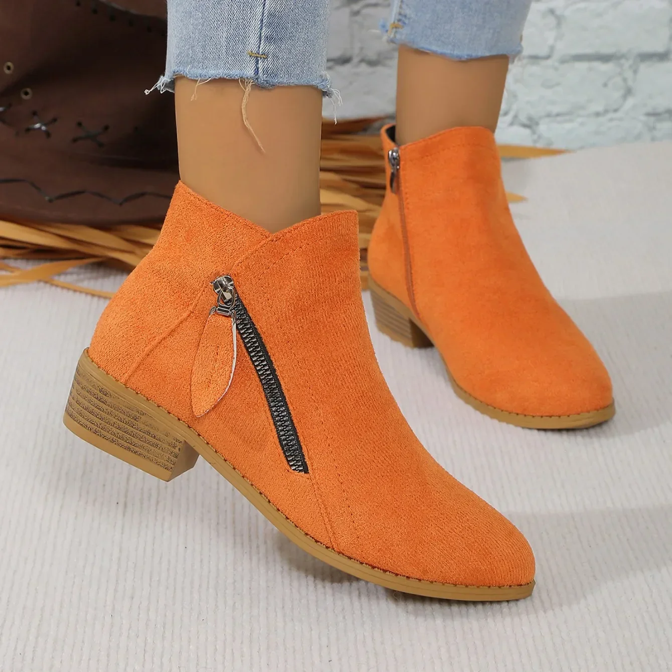 Bottines Courtes Femme - Élégant – Image 9