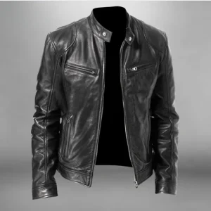 Veste en Cuir pour Homme Adrian