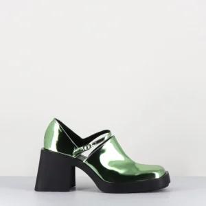 90s Mary-Jane miroir vert - KIM METALLIC GREEN