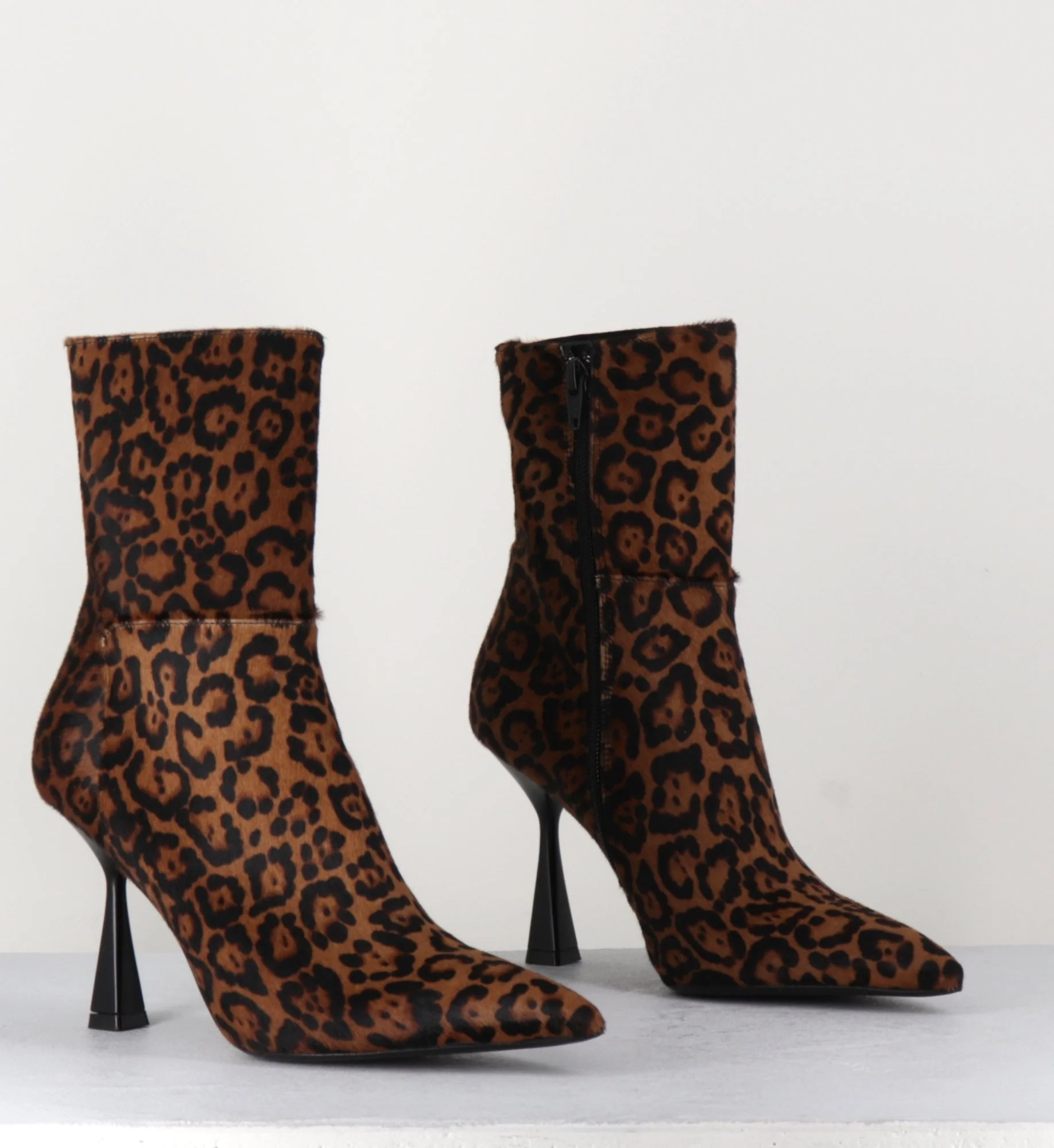 Boots bout pointu leopard - ASIA PONY – Image 6