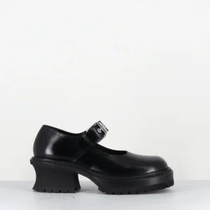 Babies en cuir noir 90s - CARO BEBE NERO