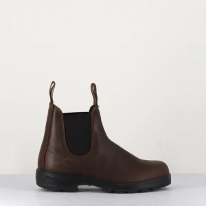 Classic Chelsea Boots cuir mate marron - 1609 ANTIQUE BROWN