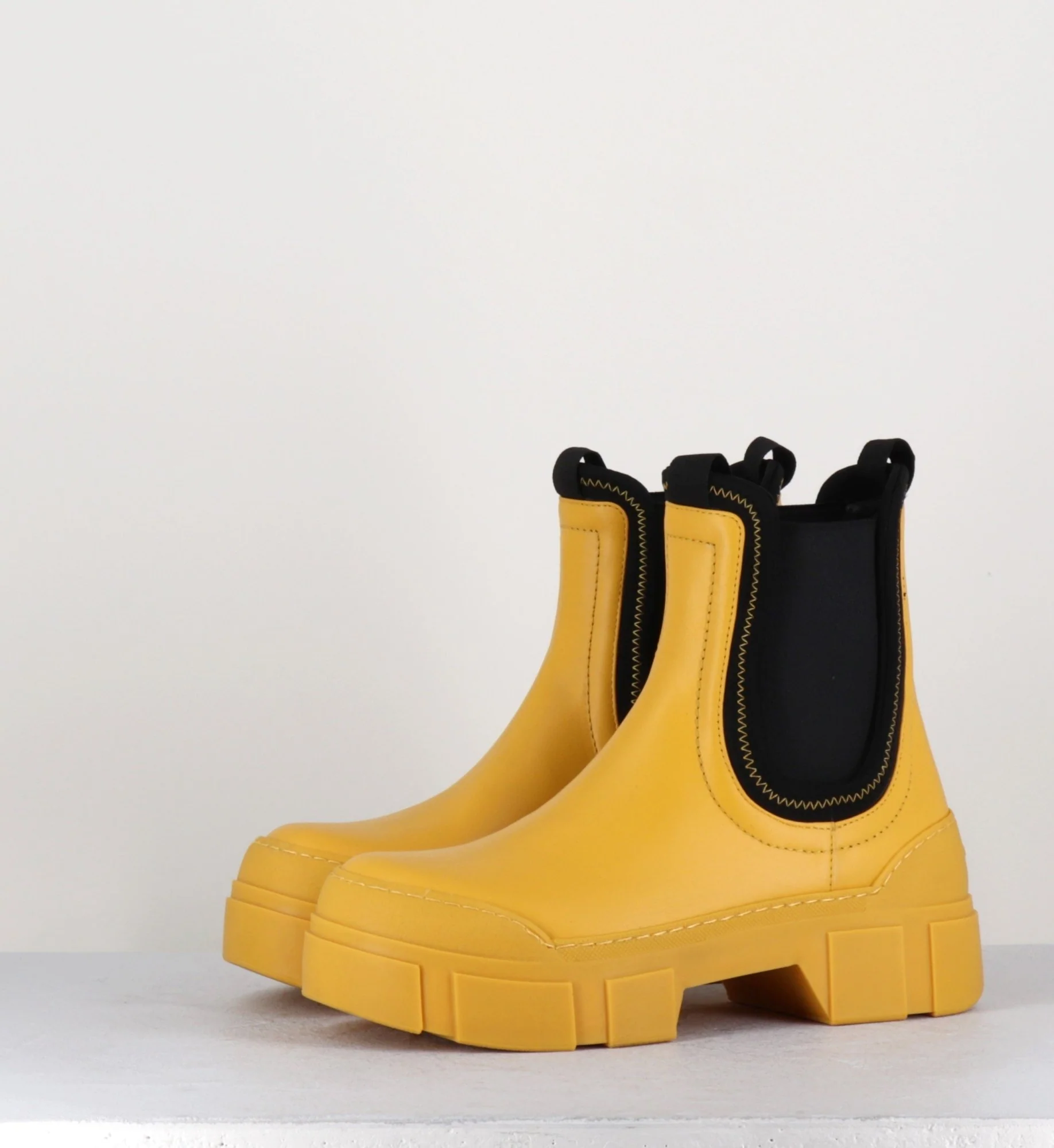 Boots chelsea en cuir jaune - 1B4712D YELLOW – Image 7