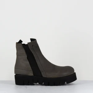 Boots légères nubuck huilé vieilli taupe - CHILO REVIT RADICA