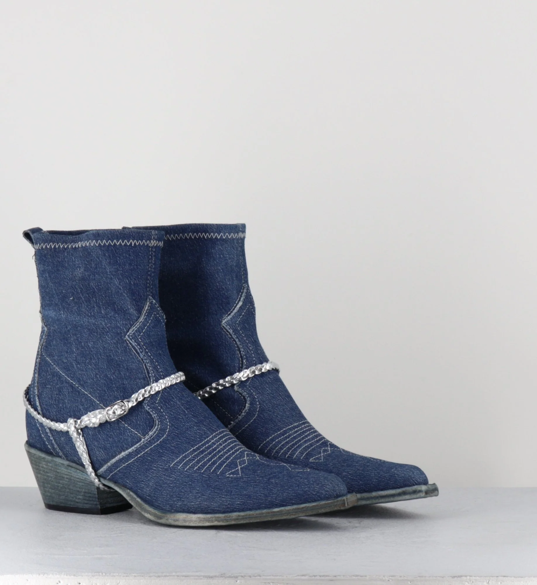 Santiags en jean - TALO JEANS LAVATO – Image 3