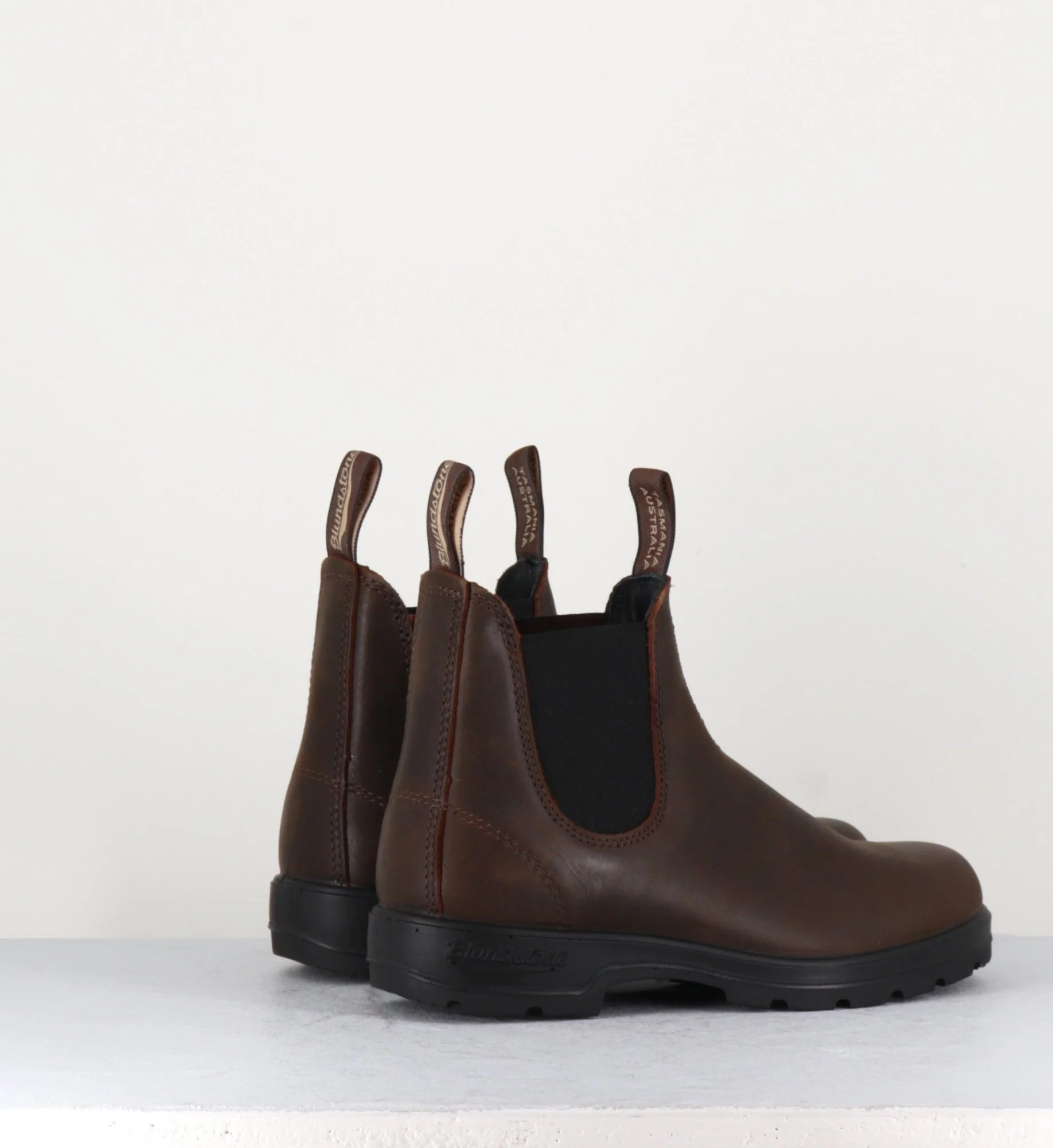 Classic Chelsea Boots cuir mate marron - 1609 ANTIQUE BROWN – Image 5