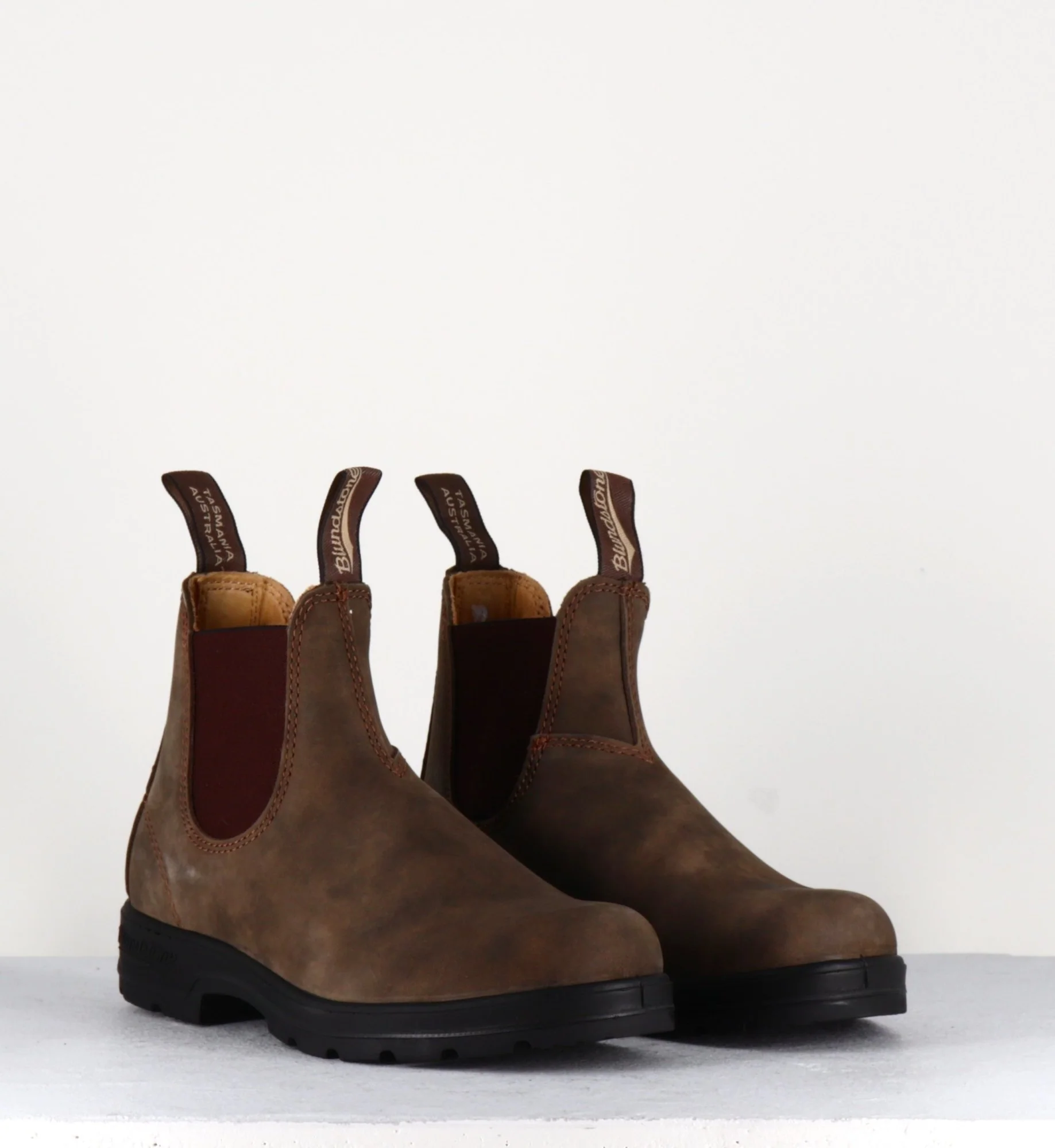 Classic Chelsea Boots cuir nubuck marron - 585 RUSTIC BROWN – Image 3
