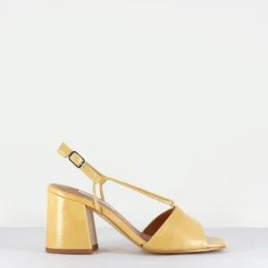 Sandales en cuir jaune - Sarah Sand