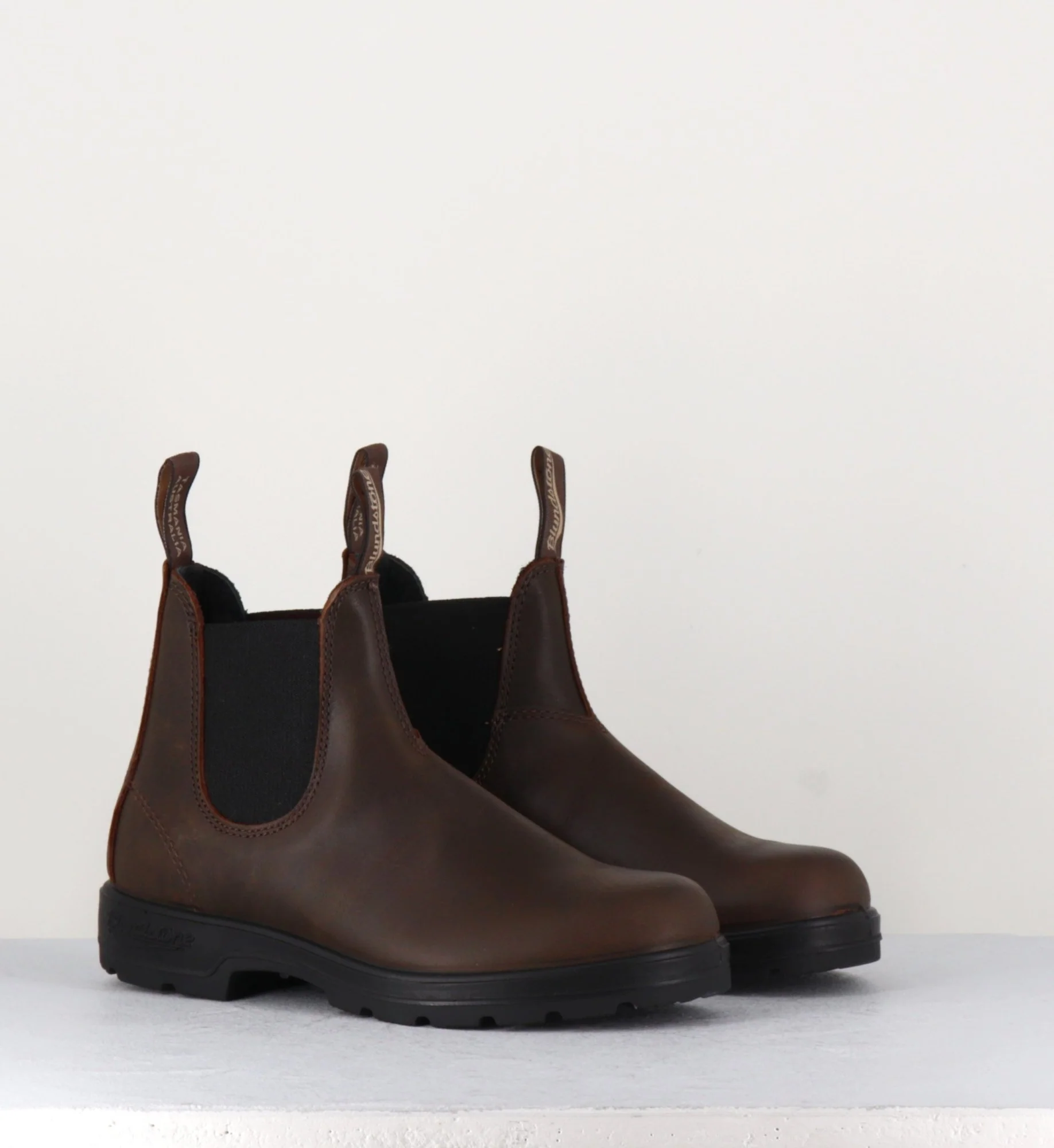 Classic Chelsea Boots cuir mate marron - 1609 ANTIQUE BROWN – Image 3