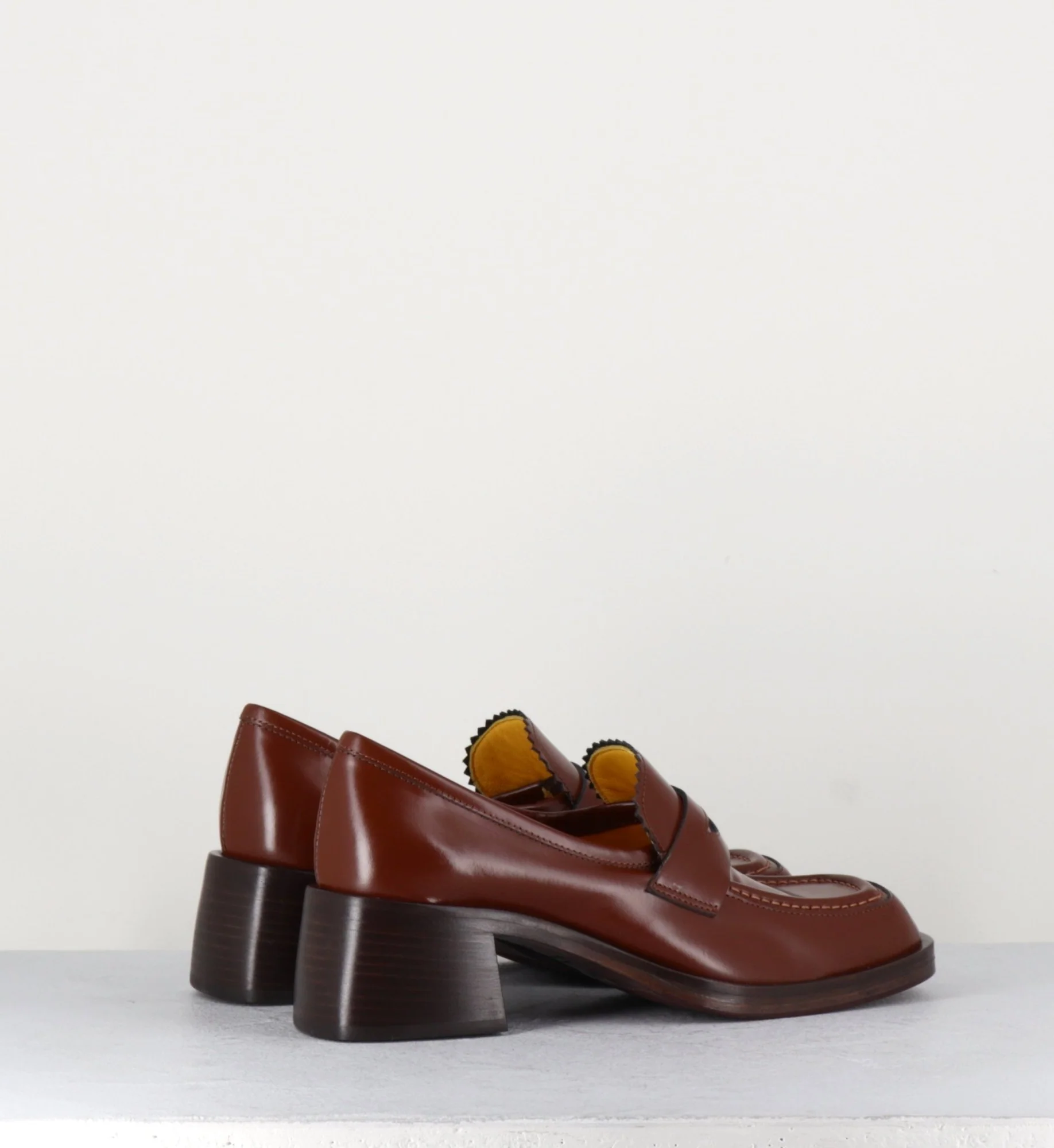 Mocassins en cuir marron - R271M MOUSSE CUOIO – Image 4
