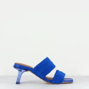 Tyler Navy Towel Sandals