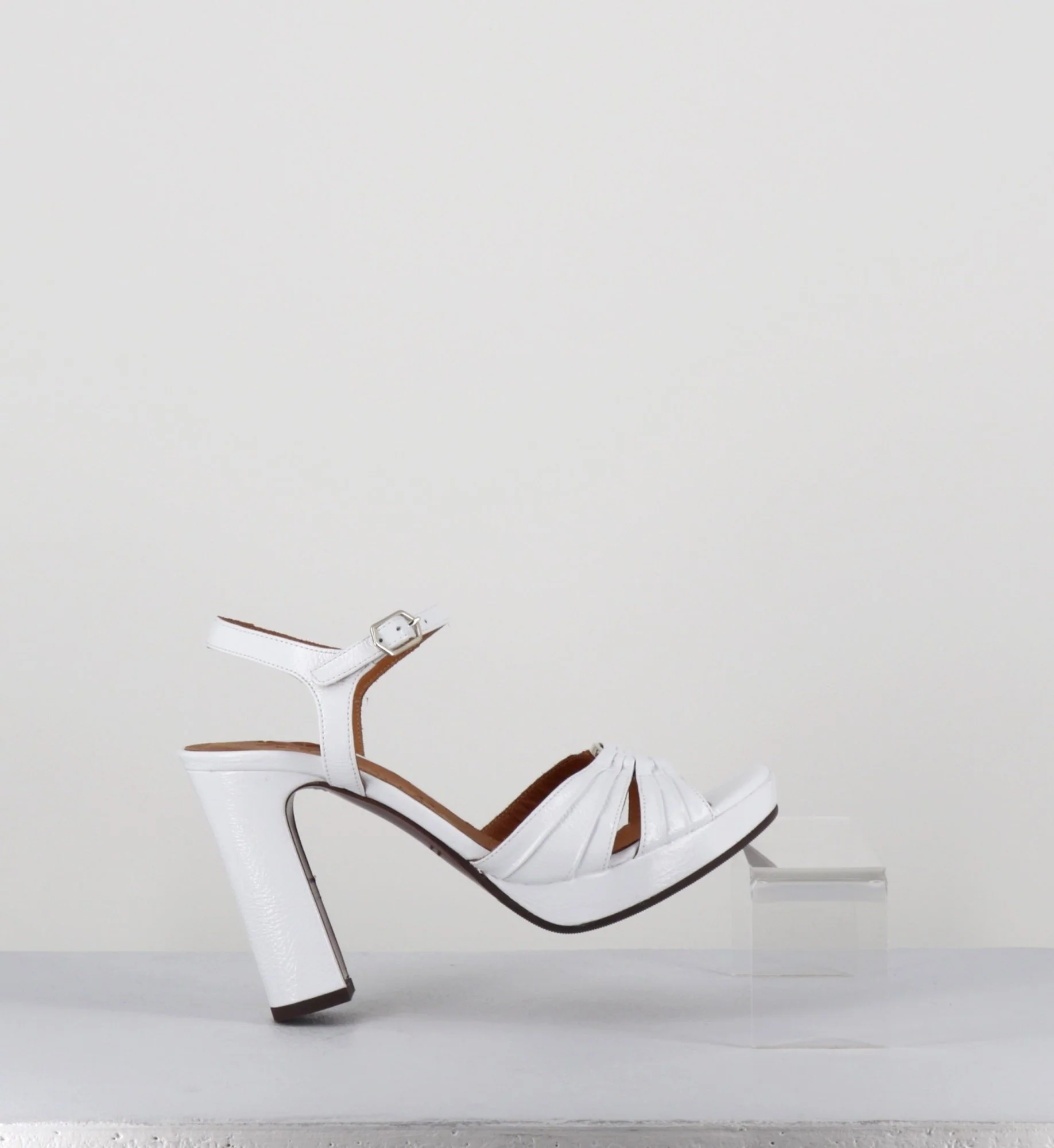 Sandales talon haut naplak blanc - CHIVA FERRARI BLANCO – Image 3