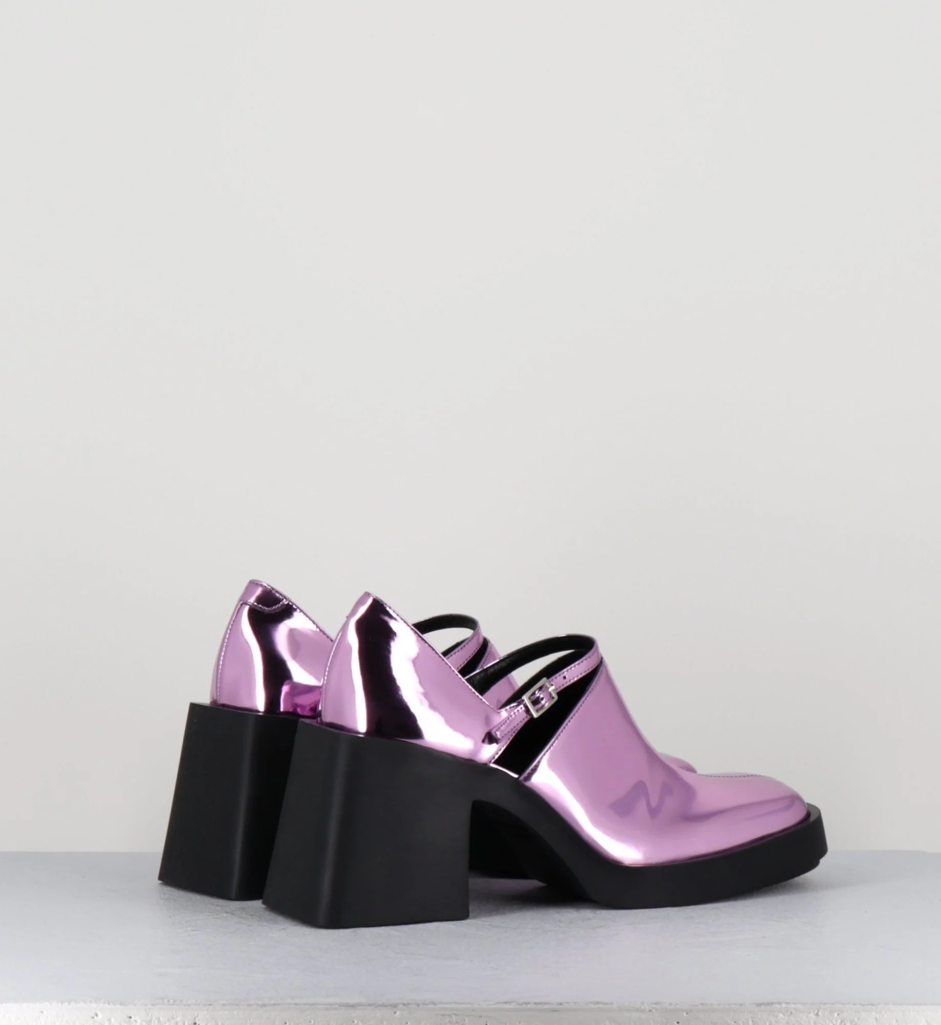 90s Mary-Jane miroir rose - KIM METALLIC PINK – Image 6