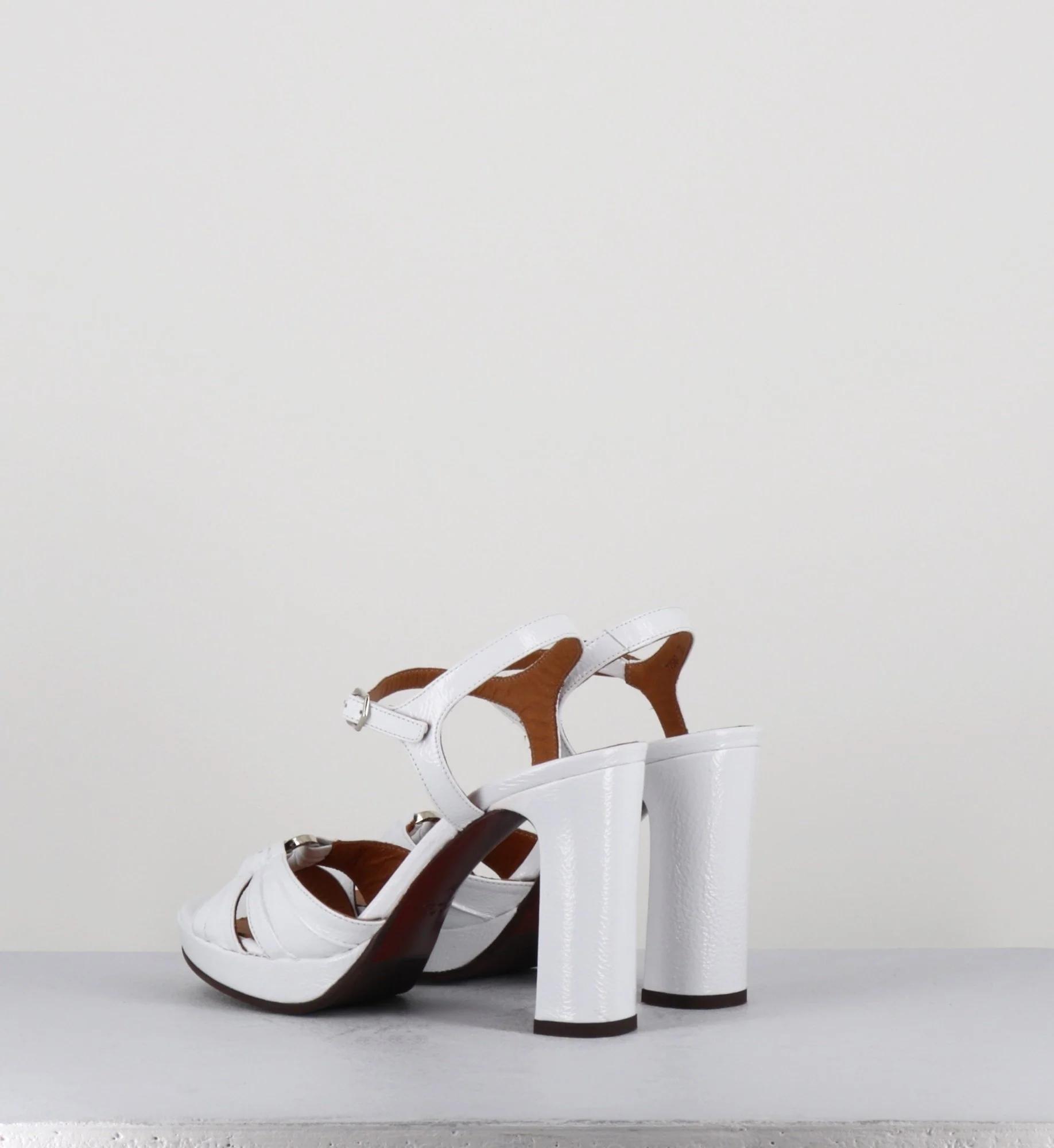 Sandales talon haut naplak blanc - CHIVA FERRARI BLANCO – Image 6