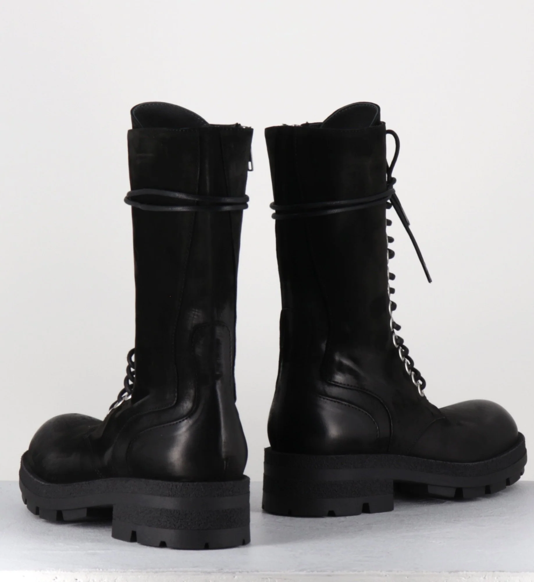 Rangers hautes nubuck noir - BRAND KATHY NERO – Image 7