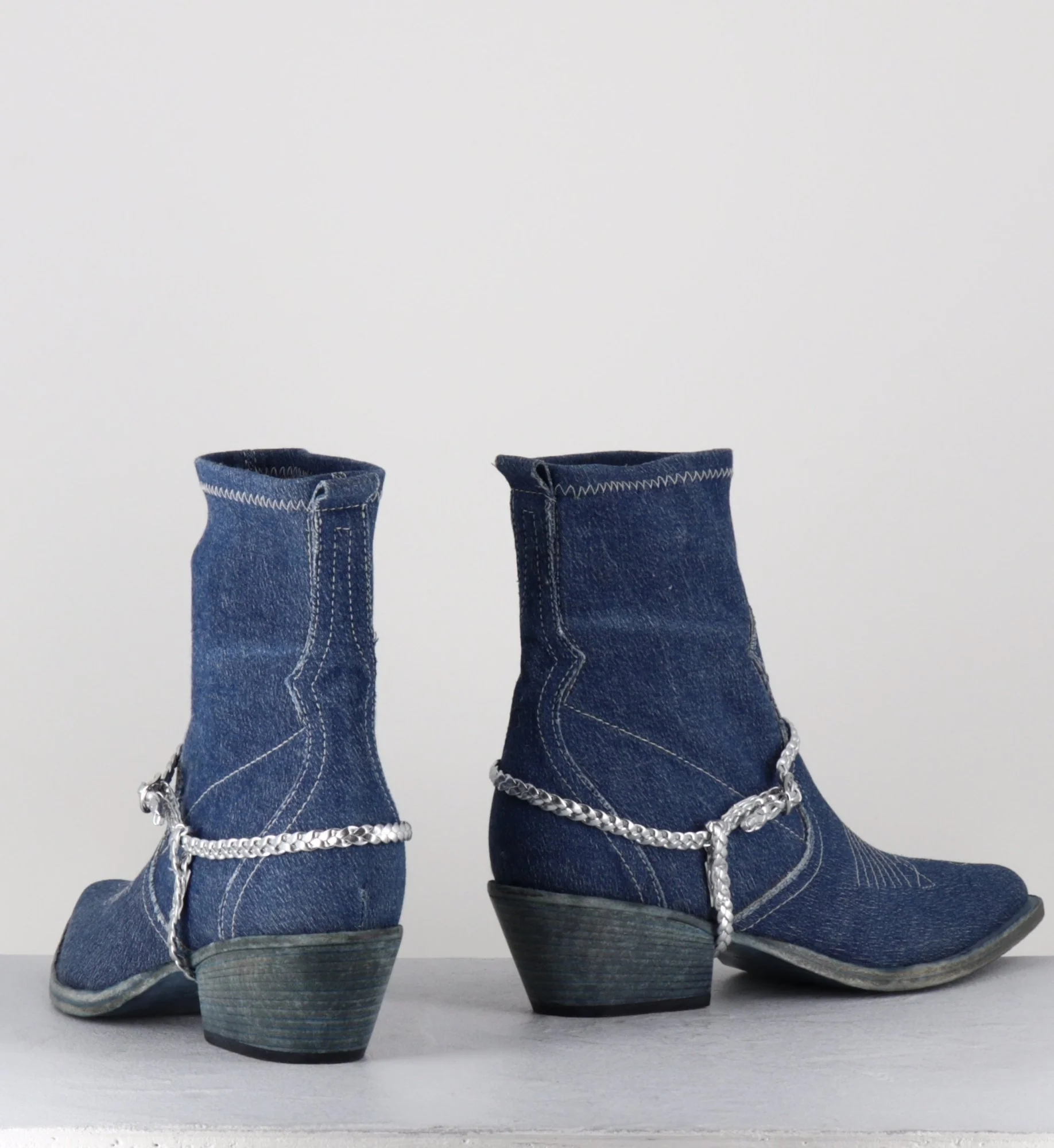 Santiags en jean - TALO JEANS LAVATO – Image 6