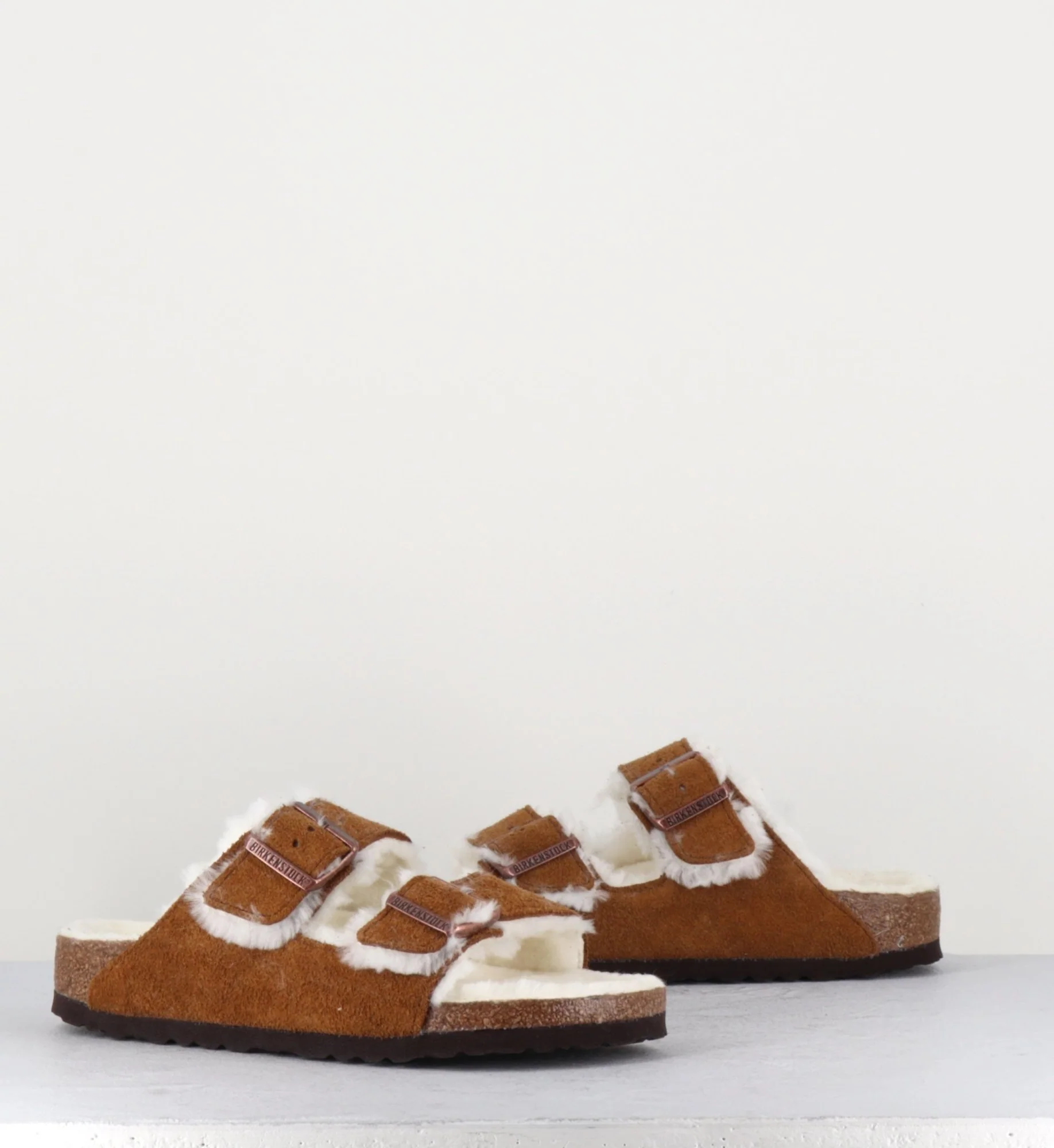 ARIZONA CAMEL FOURRÉE SHEARLING MINK – Image 6
