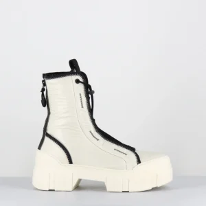 Boots en nylon blanc cassé & élastique réglable - 1D7300D SILK WIRE