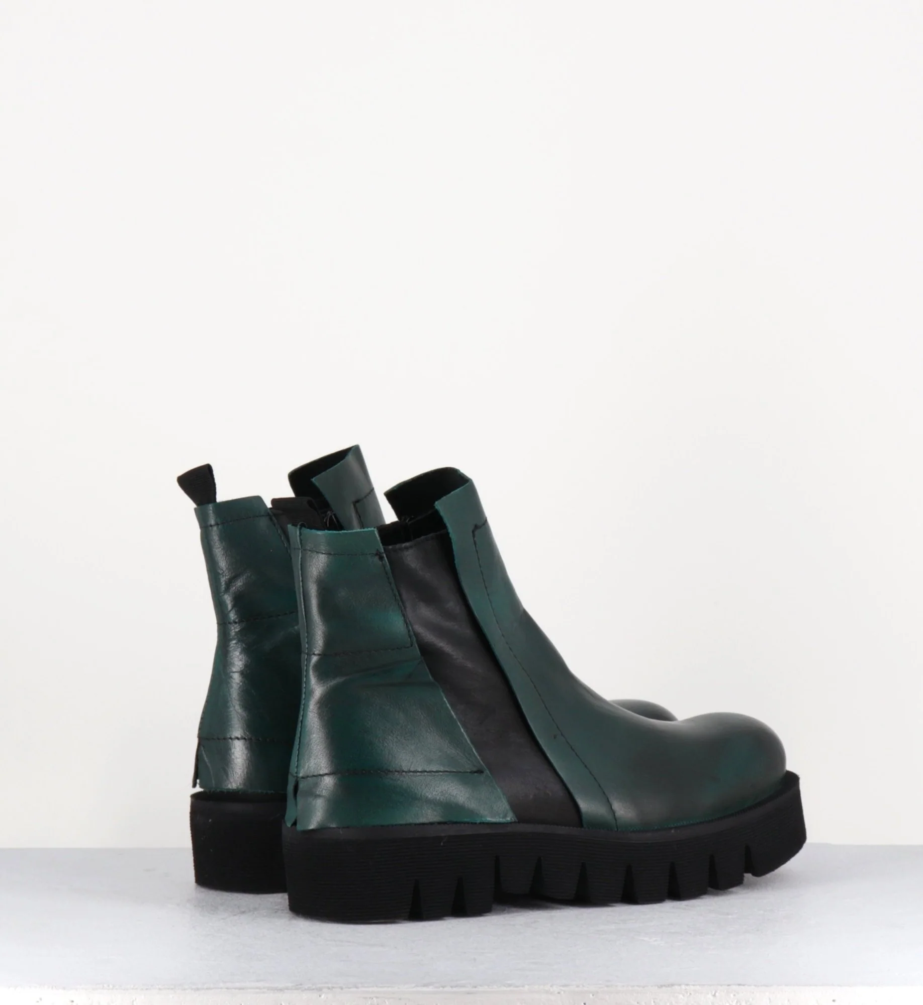 Boots légères en cuir vert - CHILO SUAVE ATLANTICK – Image 7