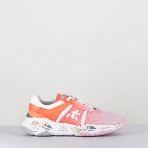 Sneakers mesh dégradé rose & orange - BUFF 6206