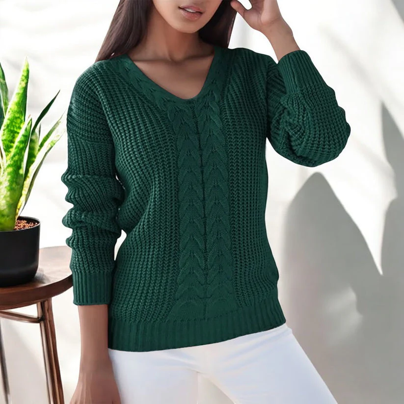 Pull Tricoté pour Femme Elin – Image 9